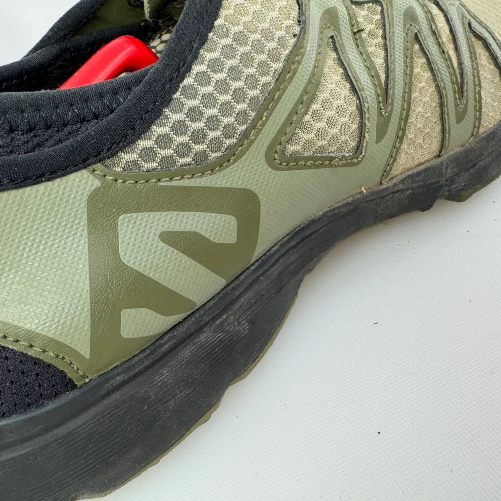 Salomon Crossamphibian Swift 2 Men 12 Green Olive Night Water Hiking Shoe 412950